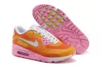 nouvelle nike lunar air max 90 femme chaussures premium vente orange